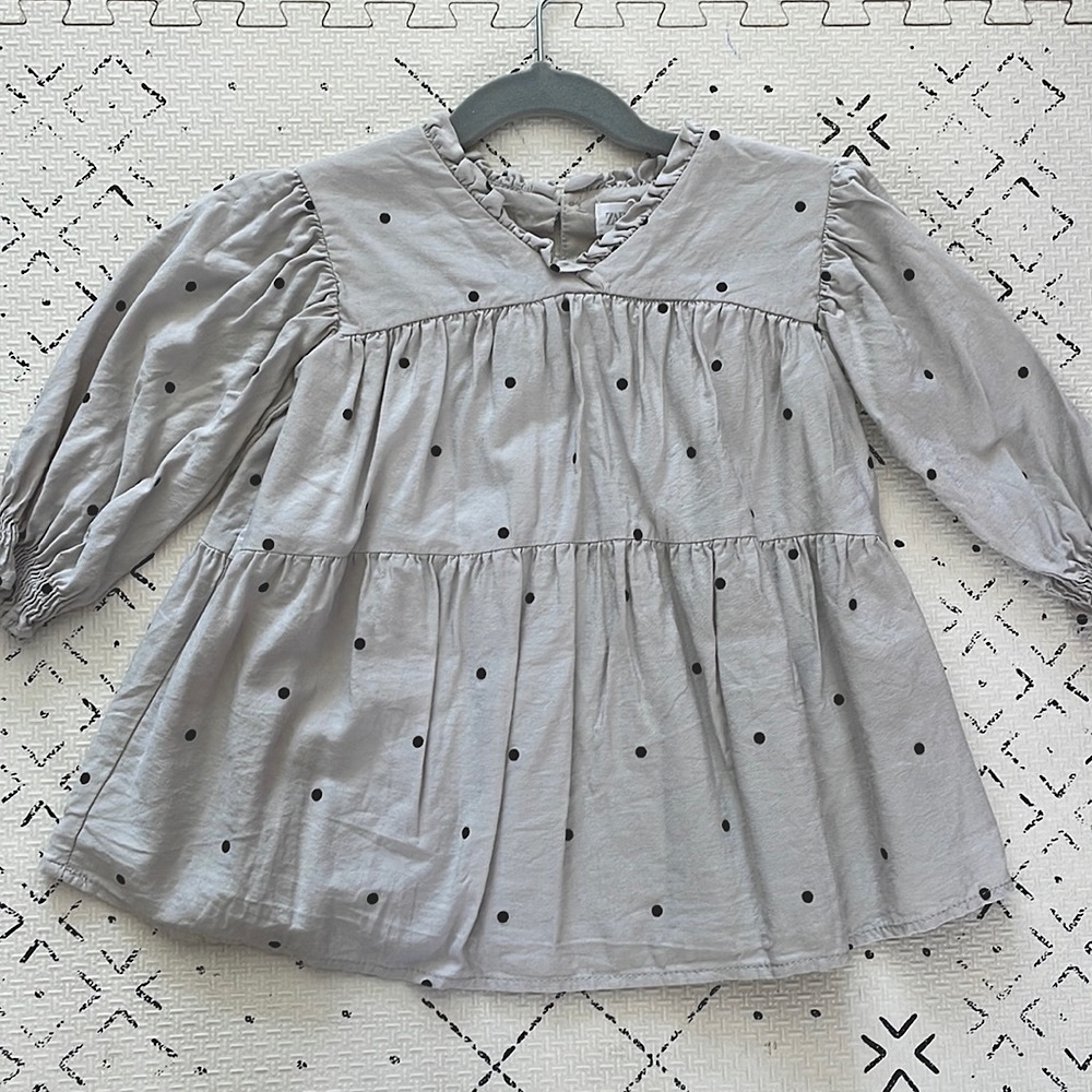 Zara Polk dot dress